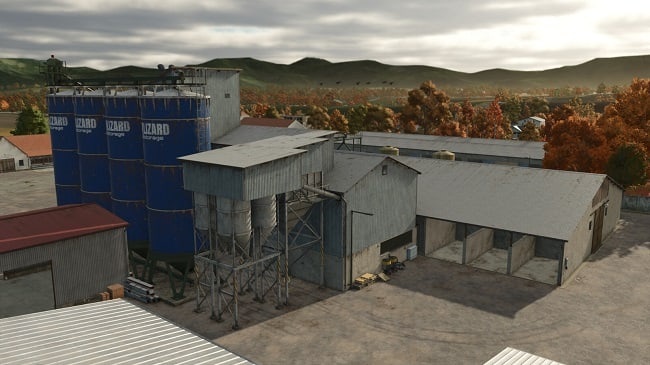 МОД Lizard Grain Storage And Animal Food Mixer v1.3.0.0 (1.25.x) ДЛЯ FARMING SIMULATOR 2025