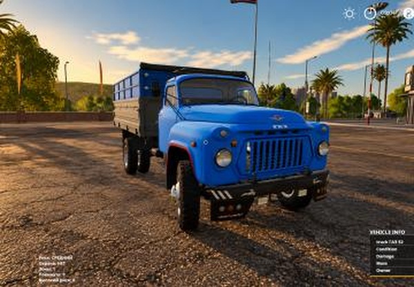 Мод ГАЗ-52/53 версия 1.0.1.0 для Farming Simulator 2019 (v1.7.1.0)