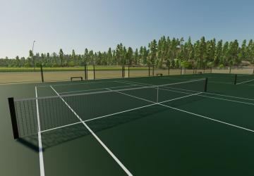 Tennis courtверсия 1.0.0.0 для Farming Simulator 2022