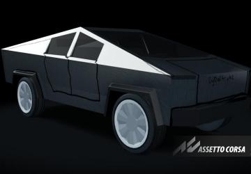 Tesla Cyberstuckверсия 0.9 для Assetto Corsa
