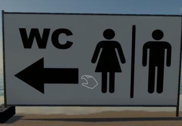 Toilet fenceверсия 1.0.0.0 для Farming Simulator 2019