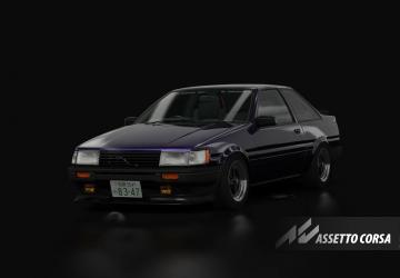 Toyota AE86 Levin Coupeверсия 1.2 для Assetto Corsa