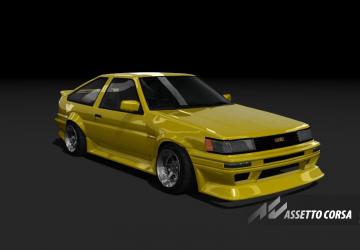 Toyota AE86 Levin S.Y-Racingверсия 1.24 для Assetto Corsa