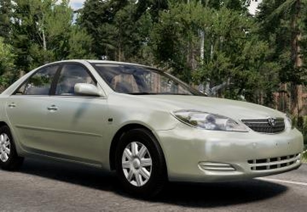 Мод Toyota Camry (2004) версия 1.0 для BeamNG.drive (v0.38.x)