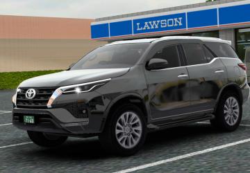 Toyota Fortuner AN160версия 2.1 для Euro Truck Simulator 2 (v1.57.x)