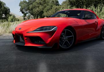 Toyota GR Supra (A90, MK5)версия 2.7 для BeamNG.drive (v0.37.x)
