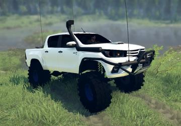 Toyota Hilux 2016версия 12.04.18 для Spintires: MudRunner (v18/03/06)