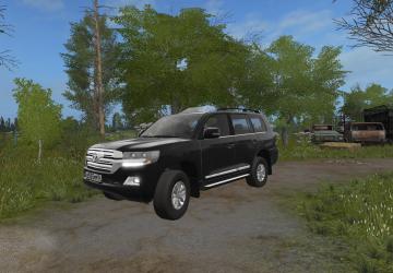 Toyota Land Cruiser 200 2016версия 2.0.0.5 для Farming Simulator 2017 (v1.5.x)