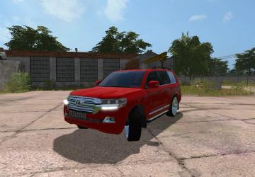 Toyota Land Cruiser 200 2016версия 2.0.0.0 для Farming Simulator 2017 (v1.4.x)