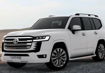 Toyota Land Cruiser 300 2022версия 1.8 для American Truck Simulator (v1.57.x)