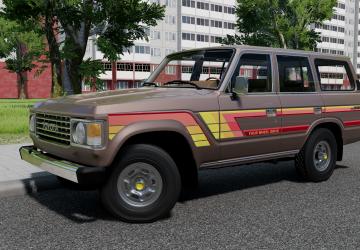 Toyota Land Cruiser FJ60 Seriesверсия 0.1 для BeamNG.drive (v0.32.x)
