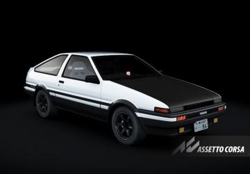 Toyota Sprinter Trueno 3door 1600GT APEX (AE86) 1983v0.1.1 для Assetto Corsa