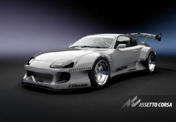 Toyota Supra dekztrax persephone 34версия 0.5 для Assetto Corsa
