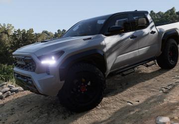 Toyota Tacoma TRD (2024)версия 1.0 для BeamNG.drive (v0.32.x)