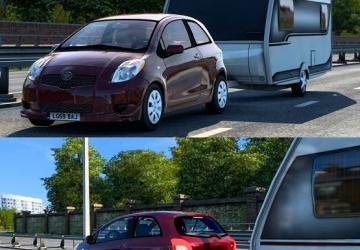 Toyota Yaris Sверсия 2.0 для American Truck Simulator (v1.40.x, 1.41.x)