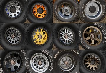Trackfab Modular Offroad Wheelsверсия 2 для BeamNG.drive (v0.32.x)