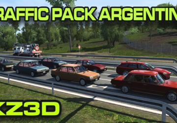 Traffic Pack Argentineверсия 1.0 для Euro Truck Simulator 2 (v1.43.x)