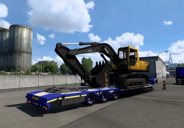 Trailer TverStroyMach 99393 RL30версия 1.0 для Euro Truck Simulator 2 (v1.50 - 1.53)