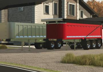 Trailking TriBrook End Dumpверсия 1.0.0.0 для Farming Simulator 2025