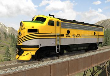 Train Locomotives Packверсия 1.0 для BeamNG.drive (v0.13)