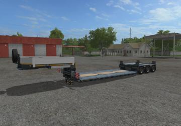 Трал Goldhofer STZ VP 3версия 1.5A для Farming Simulator 2017 (v1.5.x)