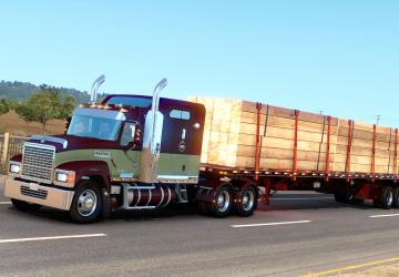 Transcraft Eagle 48’ x 102« Flatbedверсия 1.2 для American Truck Simulator (v1.40.x)