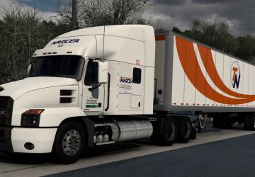Transportes Narcea skinpackверсия 1.0 для American Truck Simulator (v1.43.x)