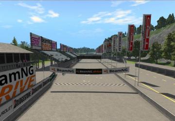 Карта «Trial Mountain»версия 3.1 для BeamNG.drive