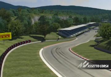 Trial Mountain reverseверсия 1.0 для Assetto Corsa