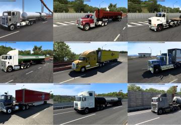 Truck Traffic Pack by CyrusTheVirusверсия 1.4 для American Truck Simulator (v1.45.x)