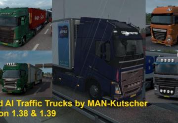Tuned AI Traffic Trucksверсия 1.2 для Euro Truck Simulator 2 (v1.38.x, 1.39.x)