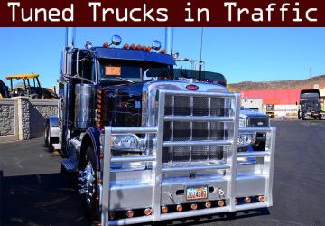 Tuned Truck Traffic Packверсия 3.3.10 для American Truck Simulator (v1.58.x)