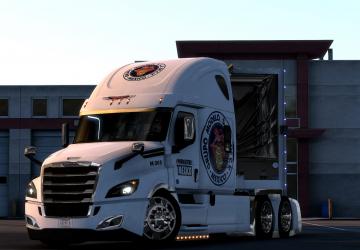 Тюнинг для Freightliner Cascadiaверсия 1.0 для American Truck Simulator (v1.40.x, 1.41.x)