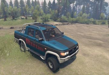 УАЗ 2362 (Судья)версия 1 для SpinTires (v03.03.16 и выше)