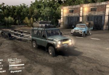 УаЗ-3153версия 10.09.2019 для SpinTires (v03.03.16 / 1.3.6)