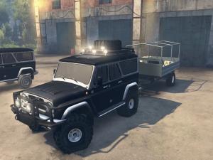 Уаз-3159 «Снежный леопард»версия 07.05.16 для SpinTires (v03.03.16)
