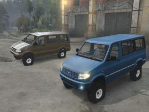 УАЗ-3165/3165M «Симба»версия 06.05.16 для SpinTires (v03.03.16)