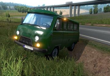 Управляемые машины трафикаверсия 1.1 (03.11.21) для Euro Truck Simulator 2 (v1.42.x, 1.43.x)