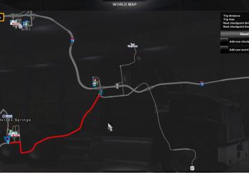 US 24 Extension off Colorado Springsверсия 1.2 для American Truck Simulator (v1.41.x)