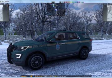 US State Police Packверсия 1.0 для American Truck Simulator (v1.43.x)
