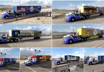 USA States Trafficверсия 1.2 для American Truck Simulator (v1.56.x)
