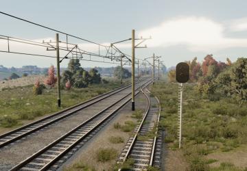 USSR Railway Project map Autumn Editionверсия 1.0 для BeamNG.drive (v0.33.3)