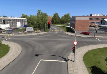 Увеличенное время работы светофораверсия 1.1 для Euro Truck Simulator 2 (v1.54)