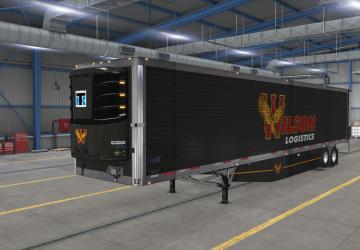 Vanguard Reefer 53ftверсия 1.1 для American Truck Simulator (v1.39.x, 1.40.x)