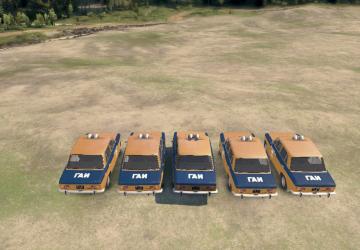 ВАЗ-2101 МИЛИЦИЯ/ГАИ СССРверсия 02.12.19 для SpinTires (v03.03.16)