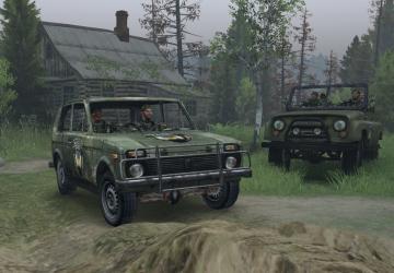 ВАЗ-2121 «S.T.A.L.K.E.R»версия 1.1 для SpinTires (v03.03.16)