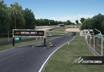 VDC Road Atlanta 2022версия 1.0 для Assetto Corsa