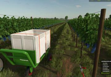Vine Harvest Hand Toolверсия 1.0.0.1 для Farming Simulator 2025