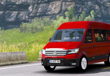 Volkswagen Crafter 2019версия 2.2 для American Truck Simulator (v1.57.x)