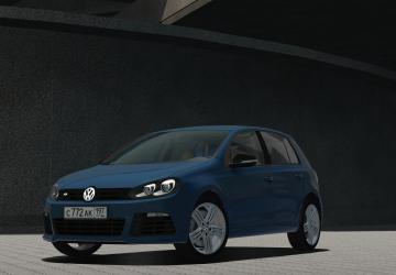Volkswagen Golf 6R 2008версия 1.0 для City Car Driving (v1.5.9.2)